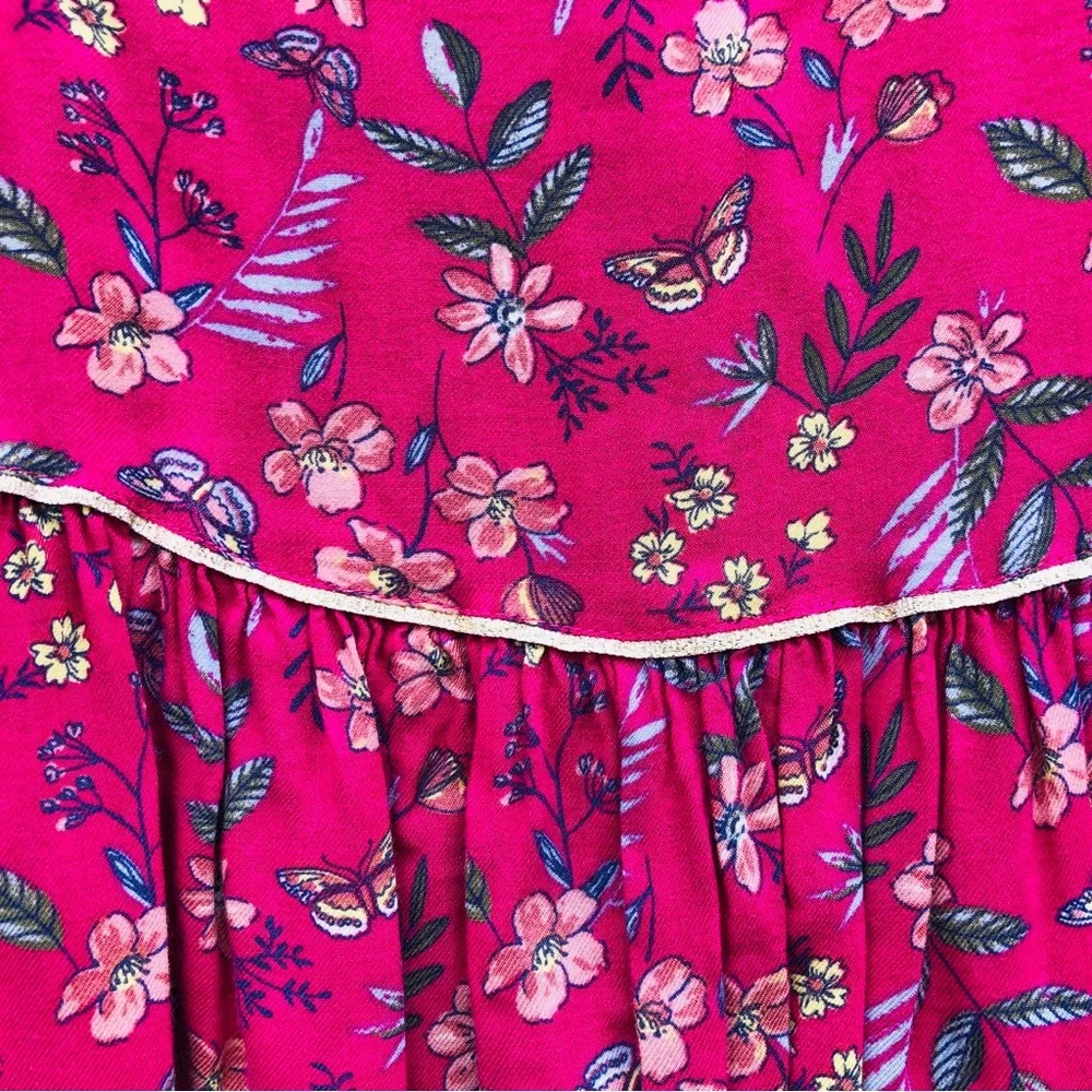 OSH KOSH B'GOSH Little Girls 4T L/S Dress Dainty Flowers